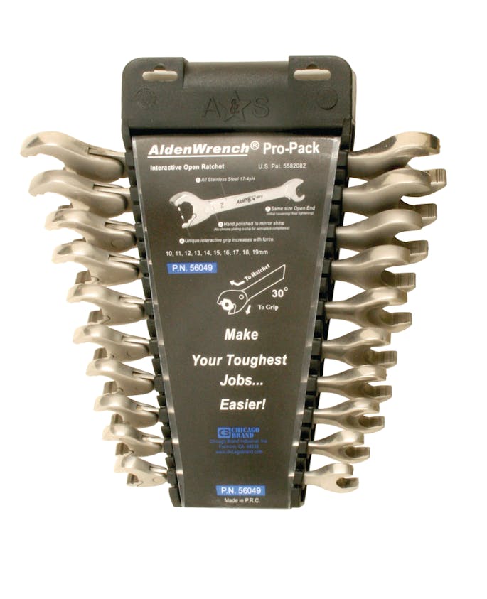 Alden OpenEnd Ratchet Wrench Fleet Maintenance