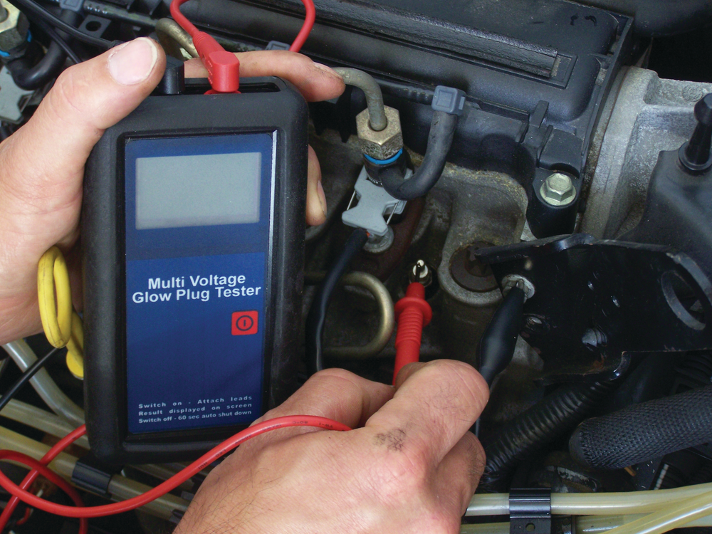MultiVoltage Glow Plug Tester Fleet Maintenance