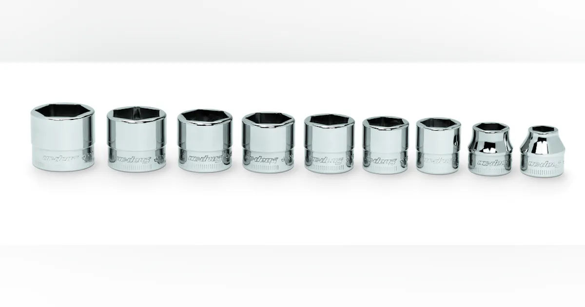 Flet Socket 9-pc. Low Profile Socket Sets, Nos. 209RF and 209RFSM | Fleet Maintenance