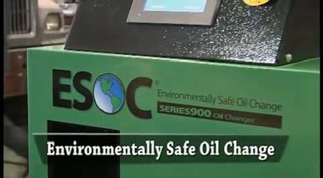 ESOC Environmentally Safe Oil Change Video Fleet Maintenance