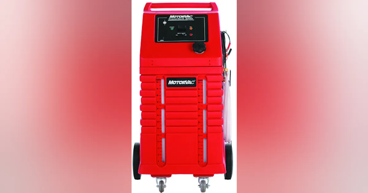 TransTech 1000 transmission fluid exchange machine | Fleet Maintenance