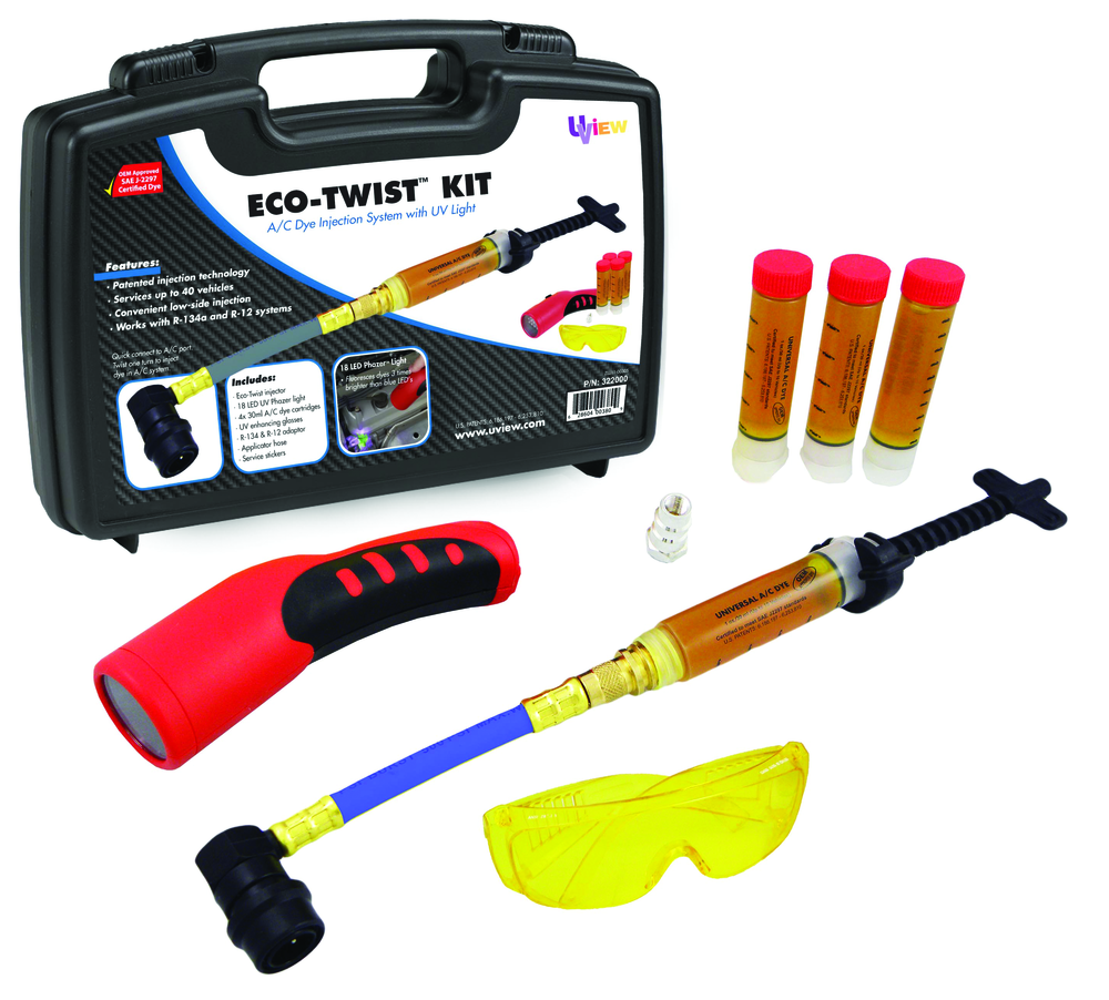 EcoTwist A/C Dye Injection Kit, No. 322000 Fleet Maintenance