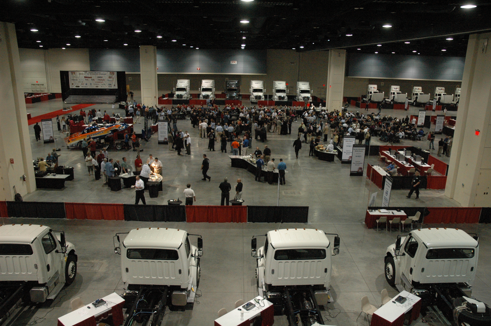 Following the opening TMCSuperTech reception, everyone has the opportunity to get a sneak peak at the competition&rsquo;s Hands-On Skills Challenge stations.