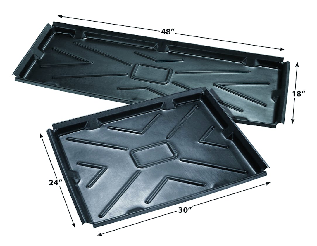 Interlocking Drip Pans Fleet Maintenance
