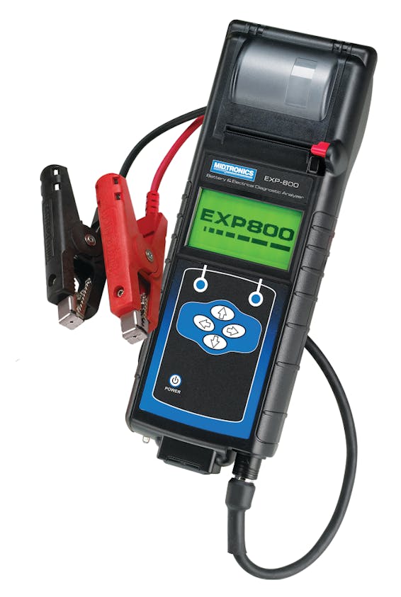 EXP800 Battery and Electrical System Diagnostic Analyzer Fleet