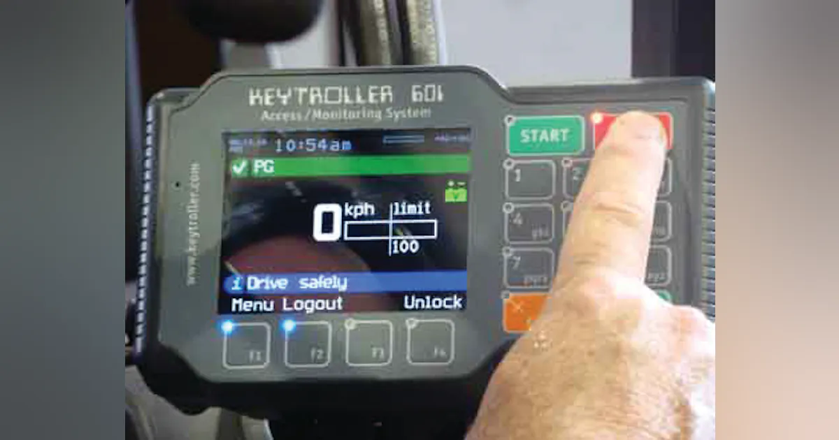 KEYTROLLER LCD601 | Fleet Maintenance