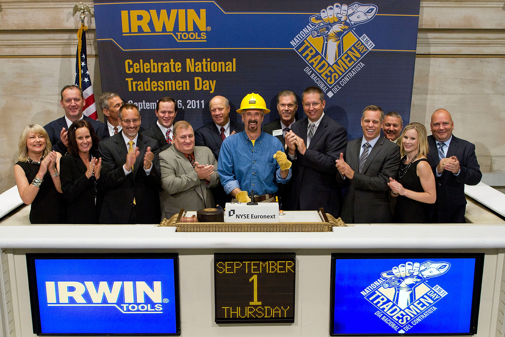 090111 Irwin Tools At Nyse2