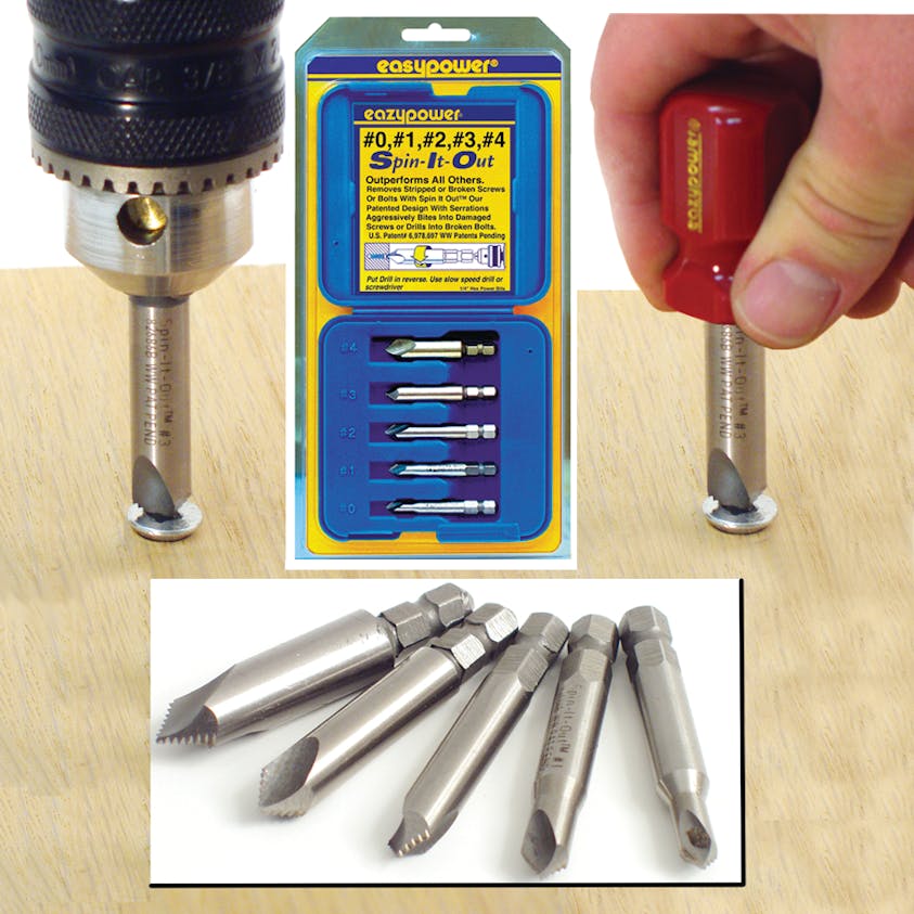 SpinItOut Broken/Damaged Screw Remover Fleet Maintenance
