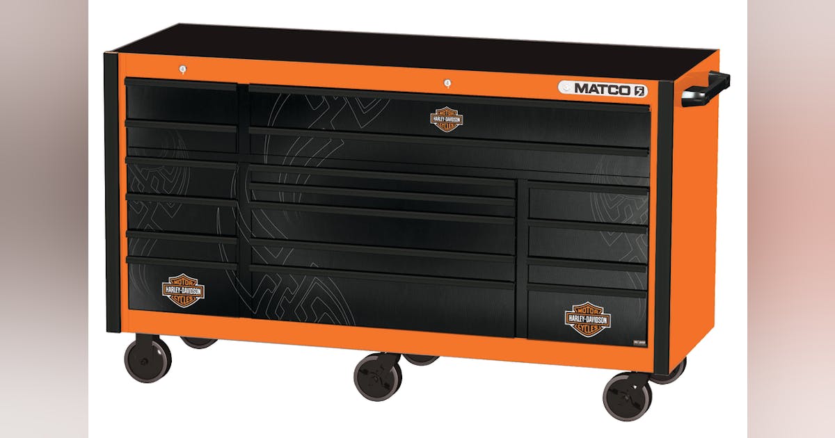 Harley Davidson toolbox designs Fleet Maintenance