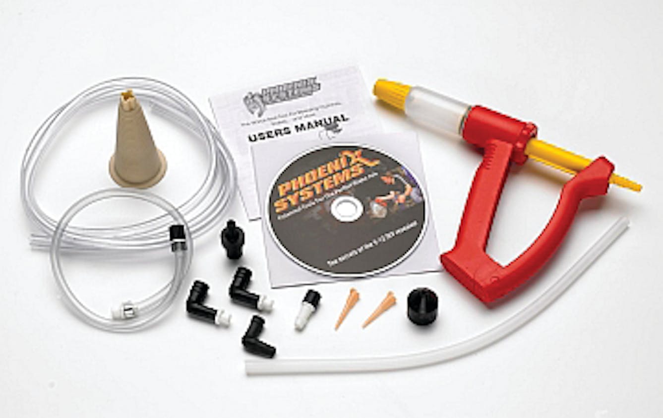 V12 DIY Reverse Brake Bleeder Fleet Maintenance