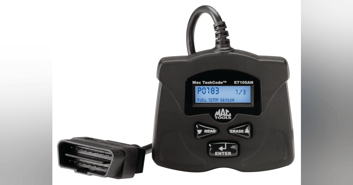 Mac Tools The TaskCode Trilingual OBD II/EOBD and CAN Code Reader No ...