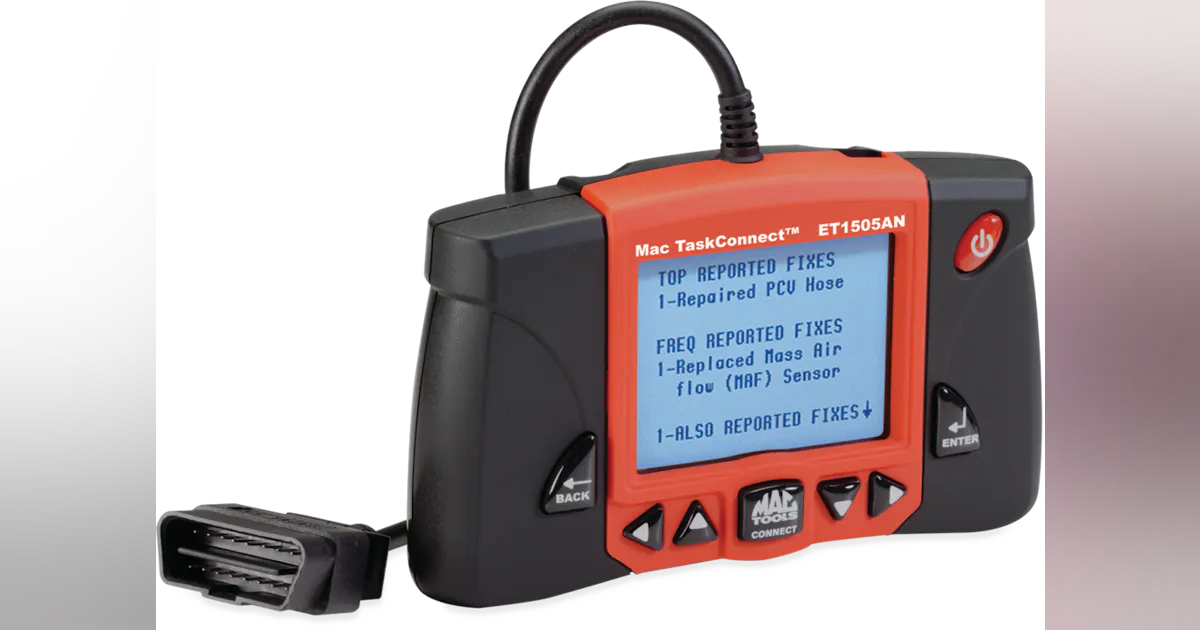 Mac Tools Code Scanner Chip Task Series Family of Code Readers | Fleet Maintenance