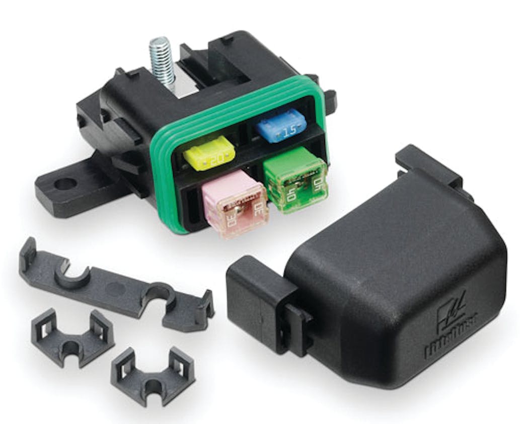 2+2 Fuse Holder for MINI and JCASE fuses Fleet Maintenance