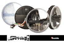 Truck-Lite&rsquo;s newly designed 7-inch round LED Headlamp utilizes a completely new light delivery method, adopting parabolic reflector technology to create a smooth, even light output.