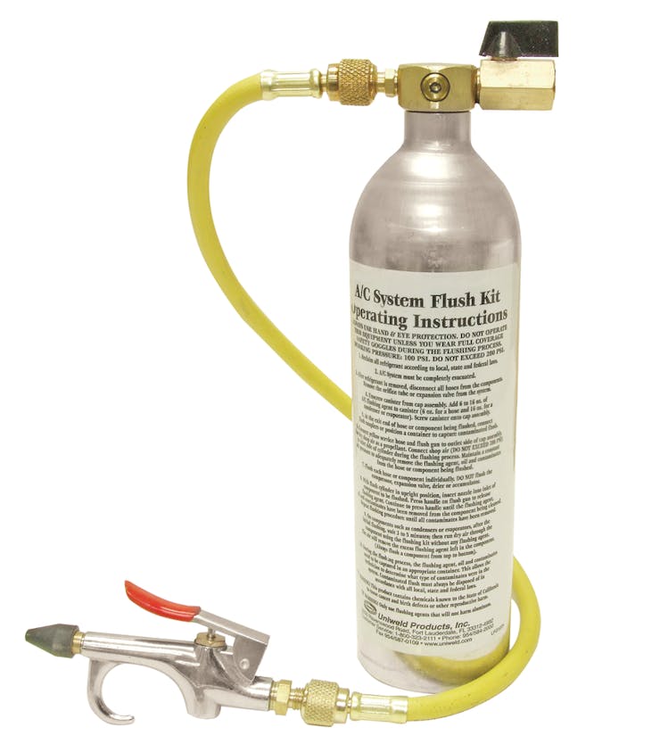 Automotive A/C Flush Kit Fleet Maintenance