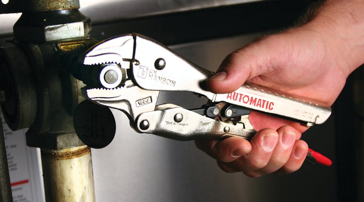 Ch hanson top automatic locking pliers