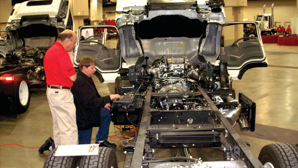 In preparation for the TMCSuperTech, some companies help their technicians gain experience in corporate, local, regional and state technician skills competitions.