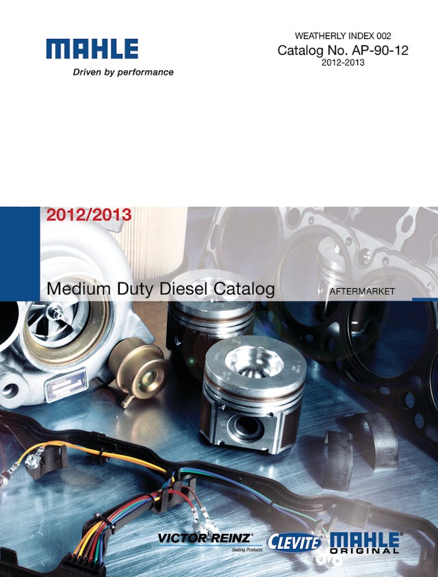 Medium Duty Diesel Catalog No. AP9012 Fleet Maintenance