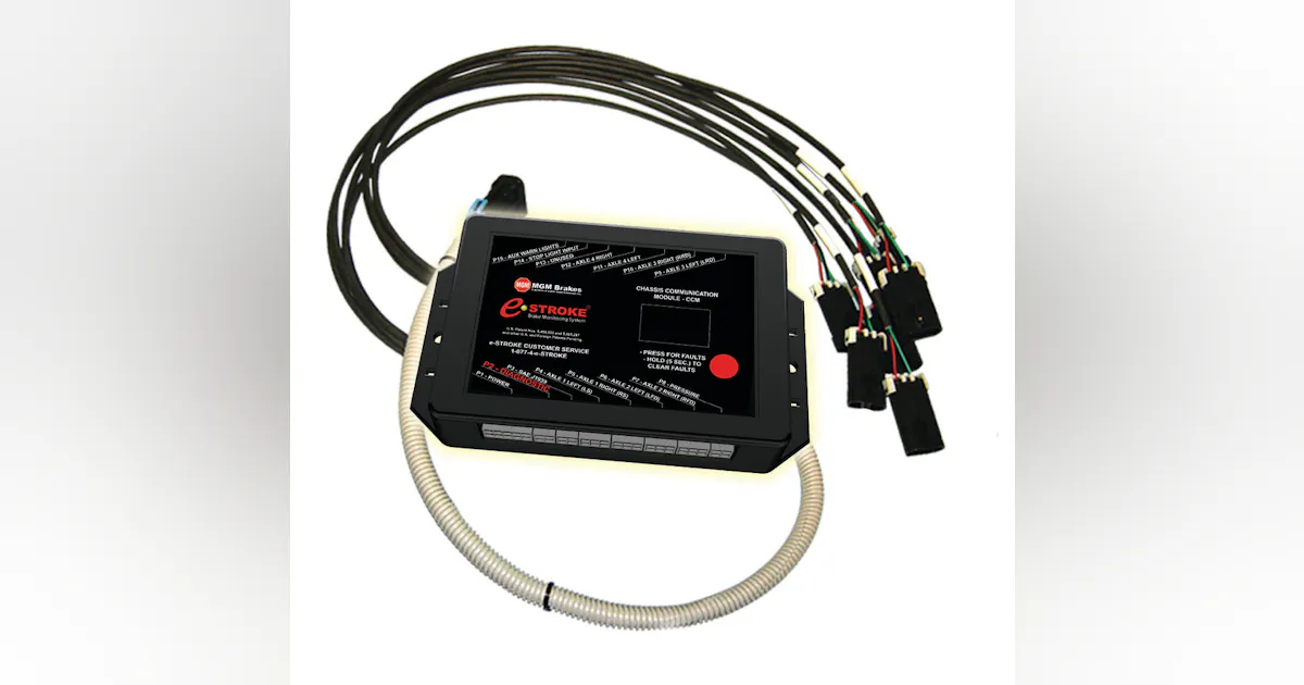 Brake Performance Monitoring System Electronic Brake Monitoring for Air Disc Brakes | Fleet Maintenance