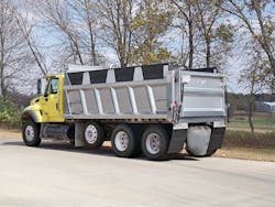 Aluminum dump body Aluminum dump body