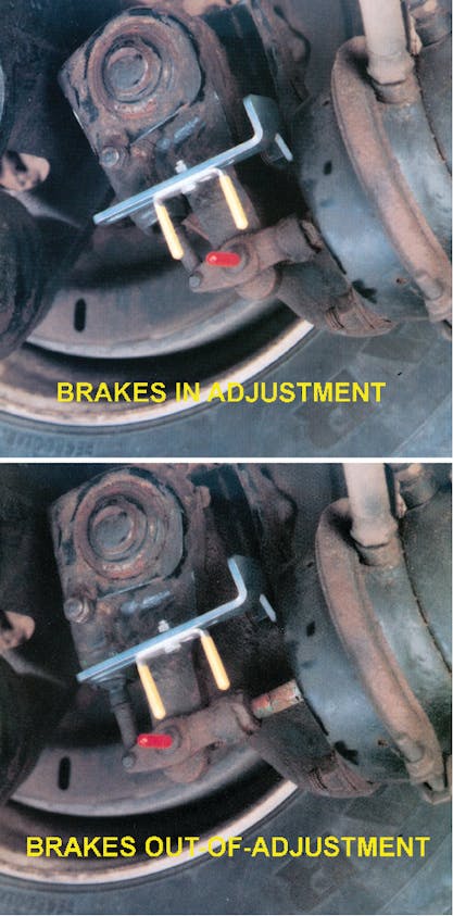 Brake Safe brake stroke indicator system Fleet Maintenance