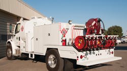 The new mobile fueling and service trucks were designed to specifically to achieve operating and maintenance savings and be well-organized to maximize jobsite productivity.