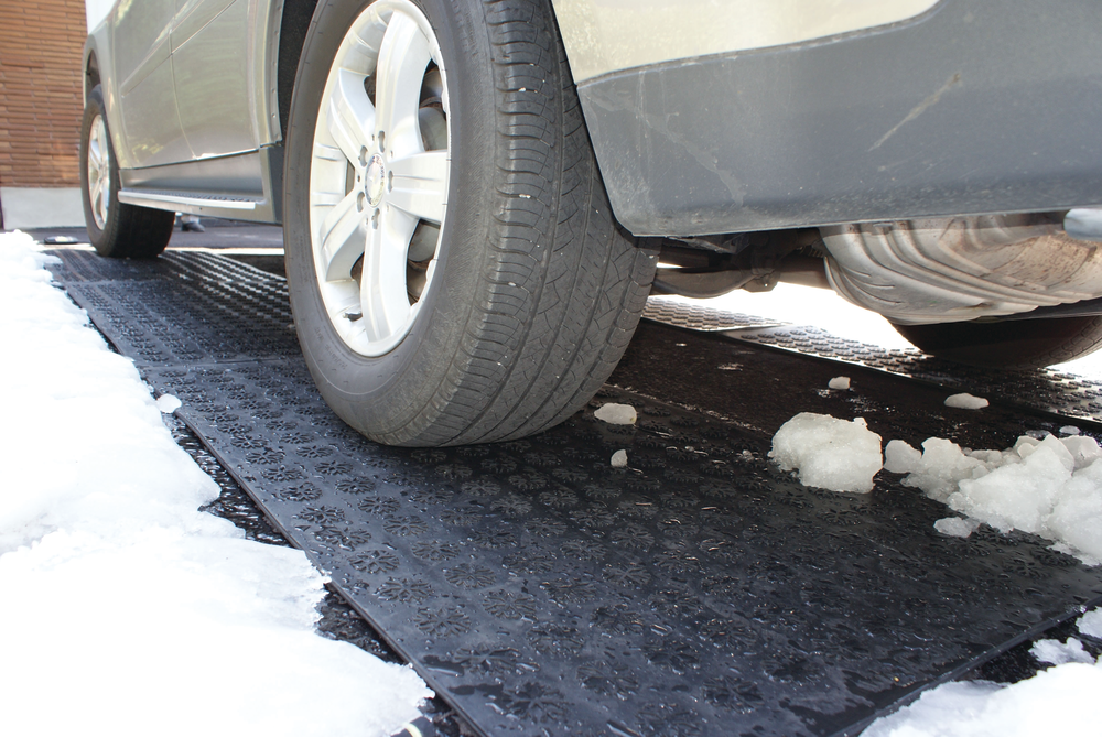 HOTflake heated snow mat