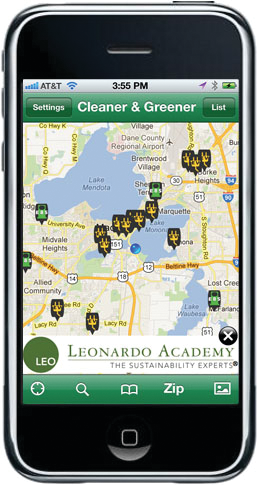 Leonardo Academy develops alternative fuel locator app