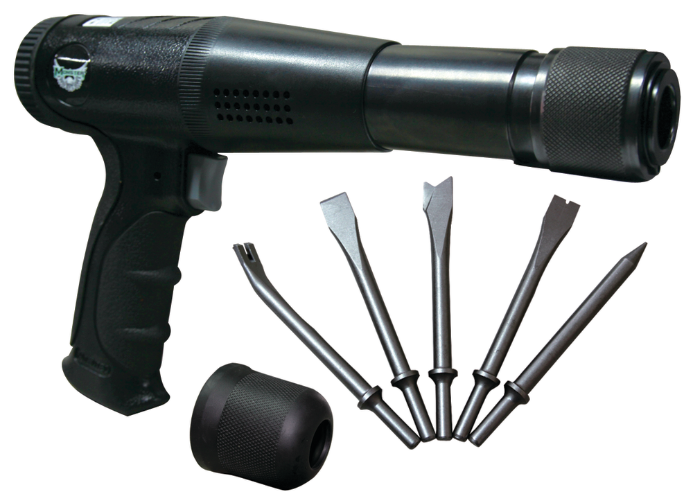 Lo vibration 250mm air hammer with built-in QC chuck No. MST7118