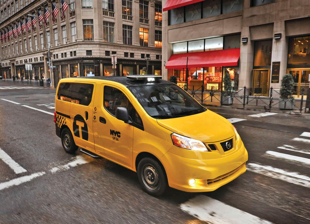 Nissan exclusive taxi provider in NYC