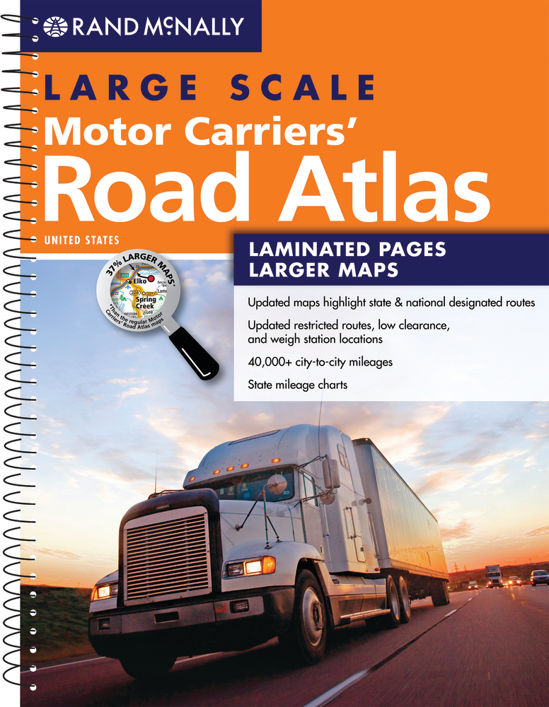 Large scale motor carriers' road atlas 2013 edition