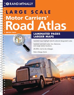 Large scale motor carriers' road atlas 2013 edition Large scale motor carriers' road atlas 2013 edition
