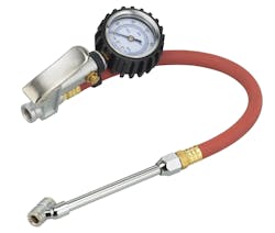 Tire inflator with dial gauge Tire inflator with dial gauge