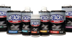 ChemSpec&apos;s Metacryl paints comes as anti-corrosive primers, clearcoats, single stage color and basecoats