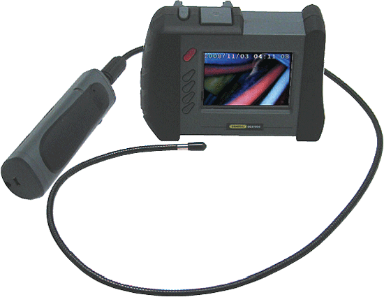 Recording video borescope systems, Nos. DCS1600, DCS1600ART, DCS1800