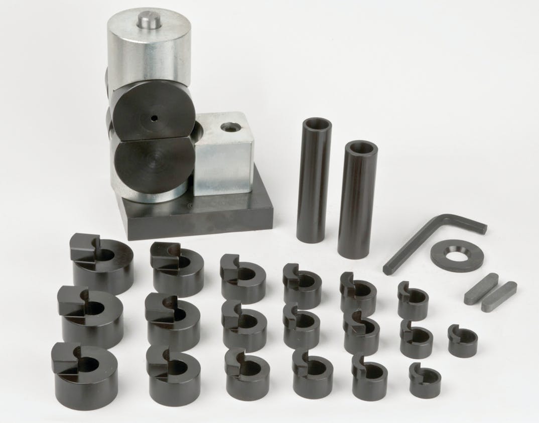Tapered wrist pin bushing press kit Fleet Maintenance