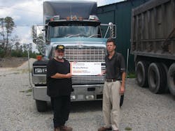 Gary Baldwin of G & B Trucking wins MATS 2012 sweepstakes Gary Baldwin of G & B Trucking wins MATS 2012 sweepstakes