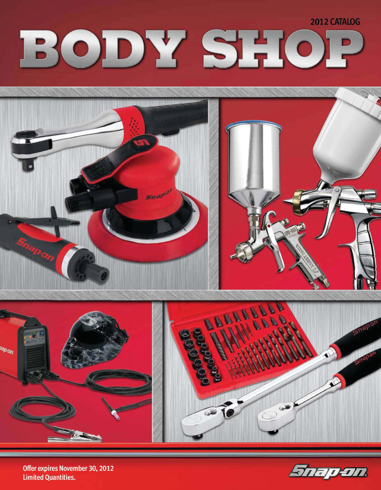 Snapon body shop catalog offers business building tools and