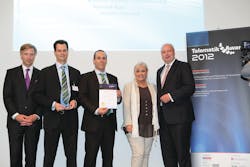 WABCO TrailerGUARD wins 2012 Telematics Award WABCO TrailerGUARD wins 2012 Telematics Award