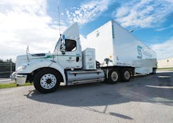 Saddle Creek Transportation has been impressed with their CNG tractors. Saddle Creek Transportation has been impressed with their CNG tractors.