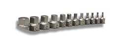 Metric hex bit set, No. HM1000 Metric hex bit set, No. HM1000