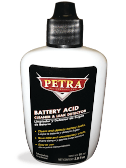 Battery acid cleaner & leak detector, No. 9020 Battery acid cleaner & leak detector, No. 9020