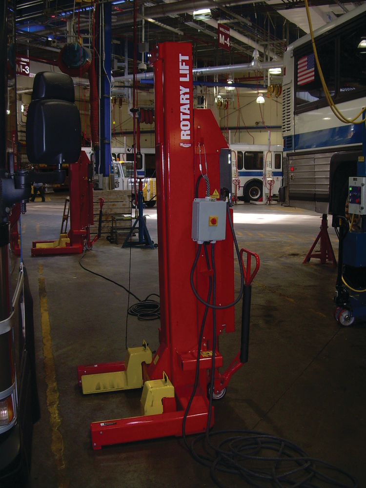 World's largest transit agency purchase 570 columns from Rotary