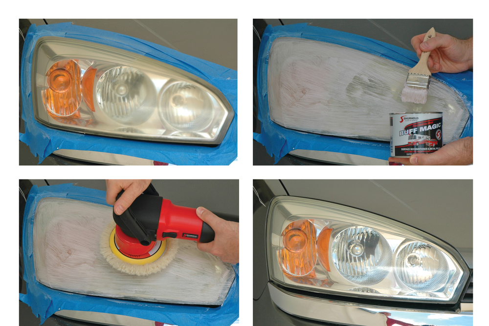 Headlight restoration kit