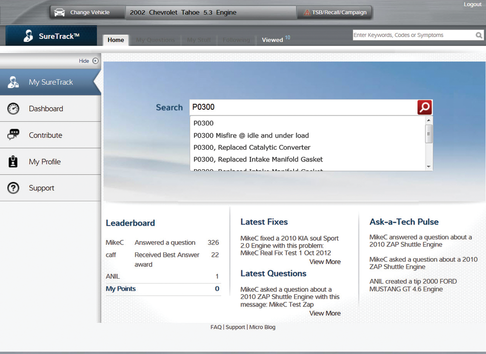 Suretrack Simple Search 10823802