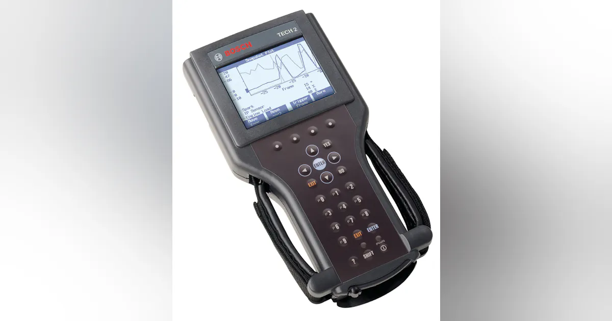 Tech 2 Pro Optima scan tool package, No. F00E900977 | Fleet Maintenance