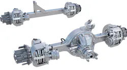 Meritor FUELite 6x2 tandem axle.