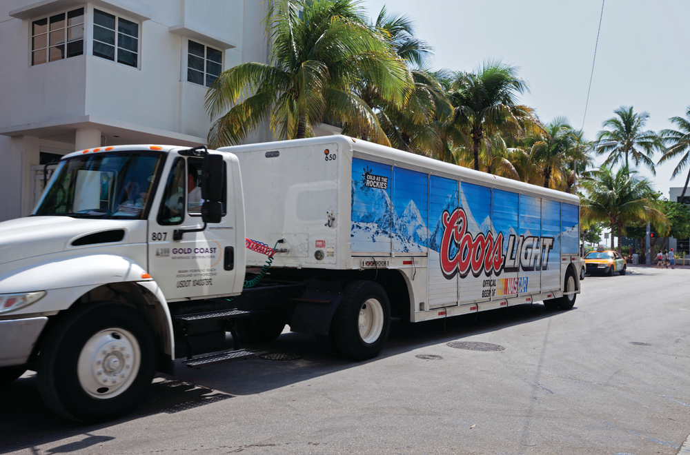 Figure 1: Vehicle wraps lend themselves to intricate and colorful images and can be placed on any surface regardless of shape and size.