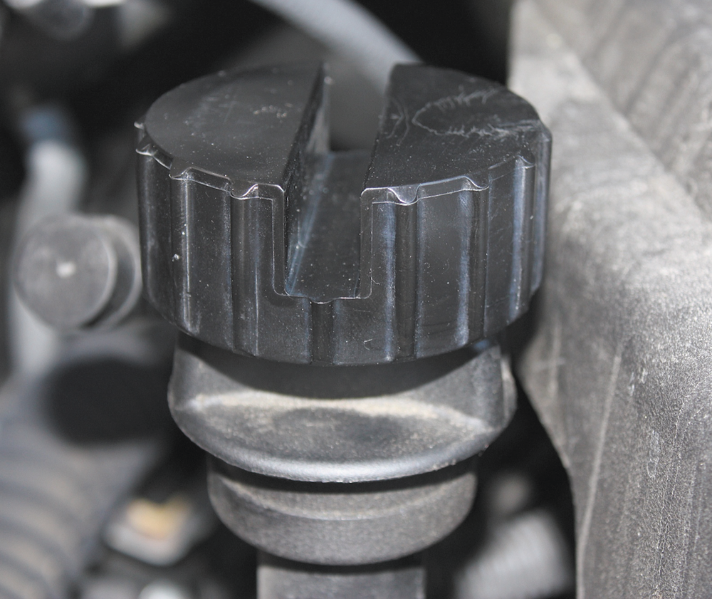 Dual-sided universal oil cap removal tool, No. LT-265