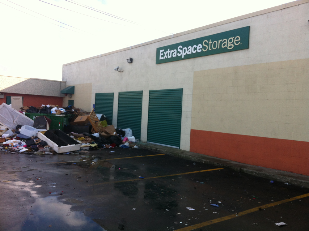 Distributor Dan Miller could not get into his storage building for three weeks due to the flooding.